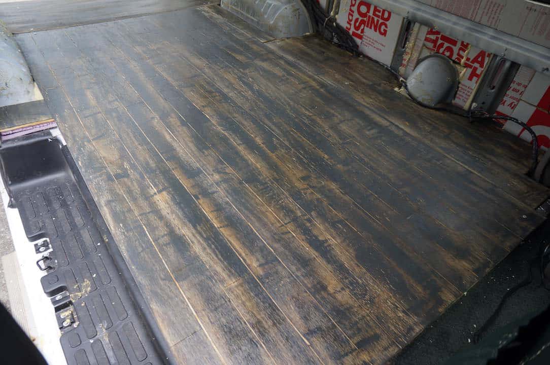 How to make your own hardwood flooring for a van plywood floor