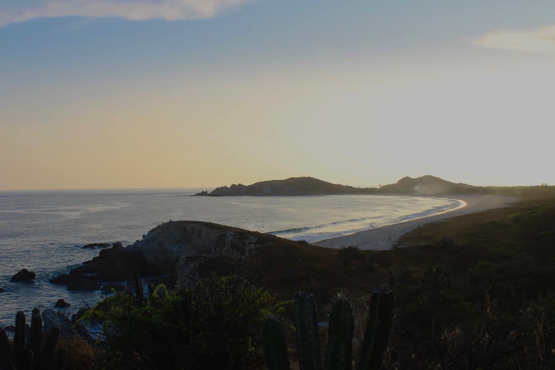 The headlands and beaches of Playa San Diego