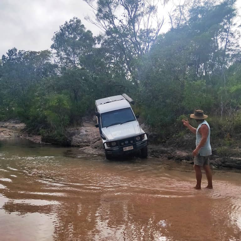 Driving to Cape York can involve lots of off-roading...if you want it to