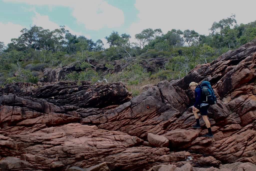 Hiking is the only way to see the Thorsborne Trail Hinchinbrook Island