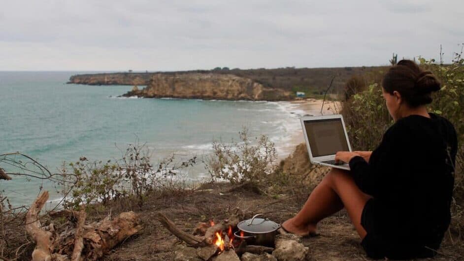 Home 29 Van life remote work in Ayungue Ecuador