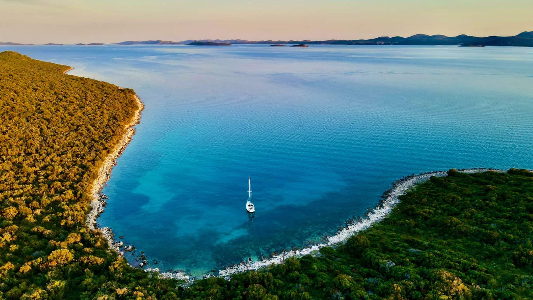Home 1 boat anchored veli iz croatia the vanabond tales Home